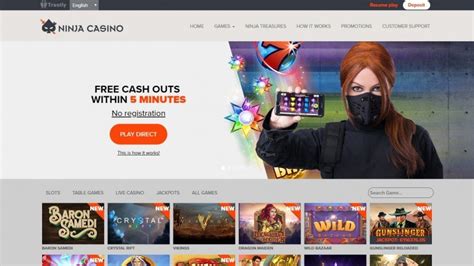 Ninja casino mobil PROMOTIONS How bonuses and free spins work on Ninja Casino If you want to know exactly what kind of Ninja Casino bonus deals are available, look no further